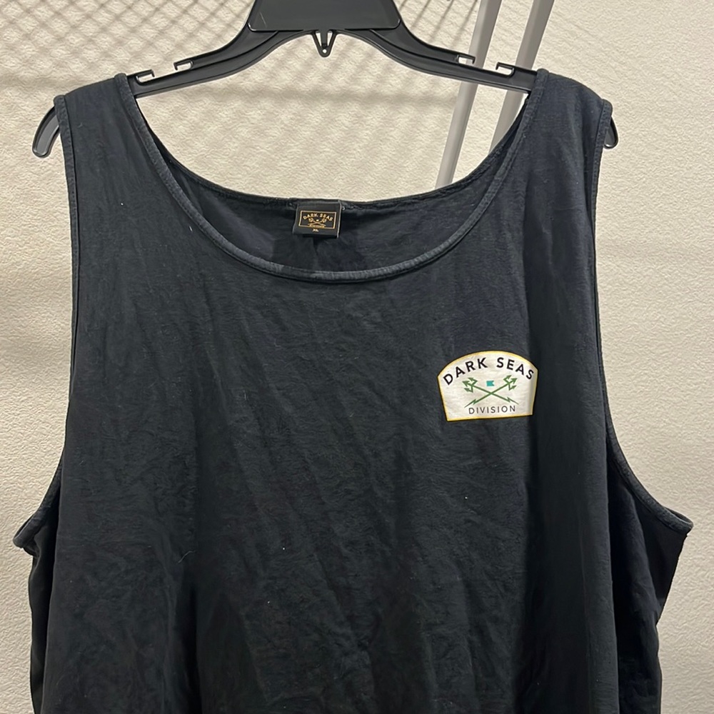 Dark seas tank top for men